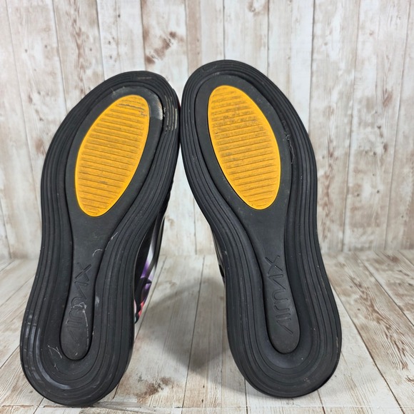 Nike Air Max 720 Multi Color Black Running Shoes Mens Size 7 AO924-023 - Picture 7 of 8